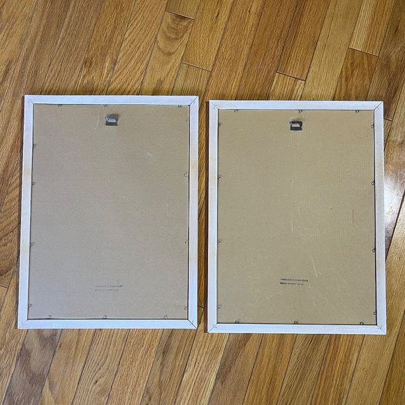 Vintage 80s 'Drops' by Key Deco Street Scene Framed Mirror Pair - Picture 5 of 5